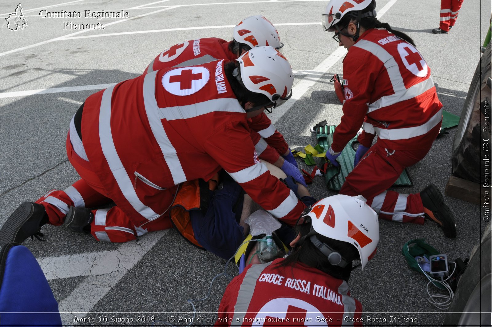 Manta 10 Giugno 2018 - 15 Anni di attivit e inaugurazione nuova Sede - Croce Rossa Italiana- Comitato Regionale del Piemonte