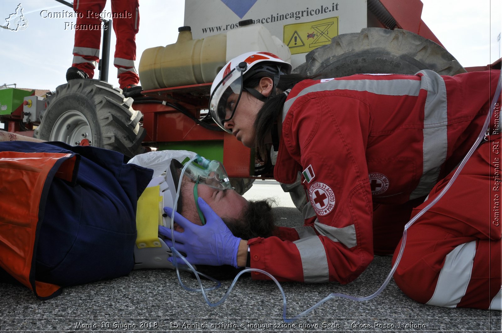 Manta 10 Giugno 2018 - 15 Anni di attivit e inaugurazione nuova Sede - Croce Rossa Italiana- Comitato Regionale del Piemonte