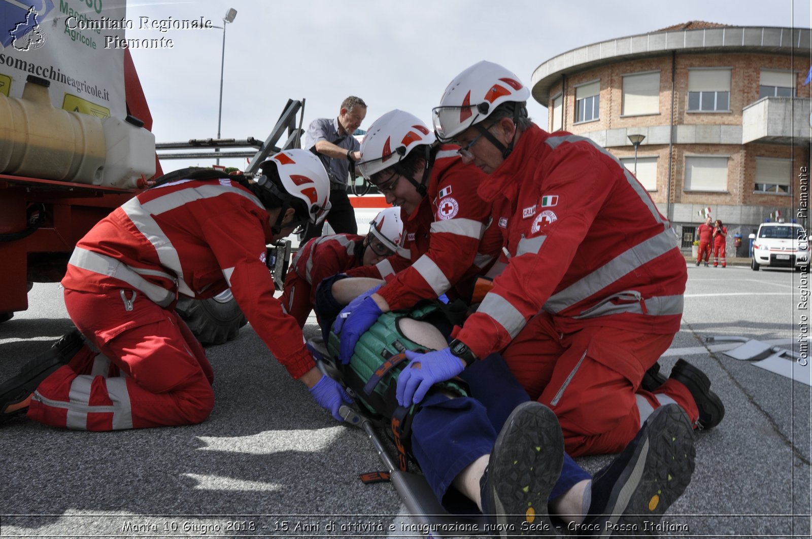 Manta 10 Giugno 2018 - 15 Anni di attivit e inaugurazione nuova Sede - Croce Rossa Italiana- Comitato Regionale del Piemonte