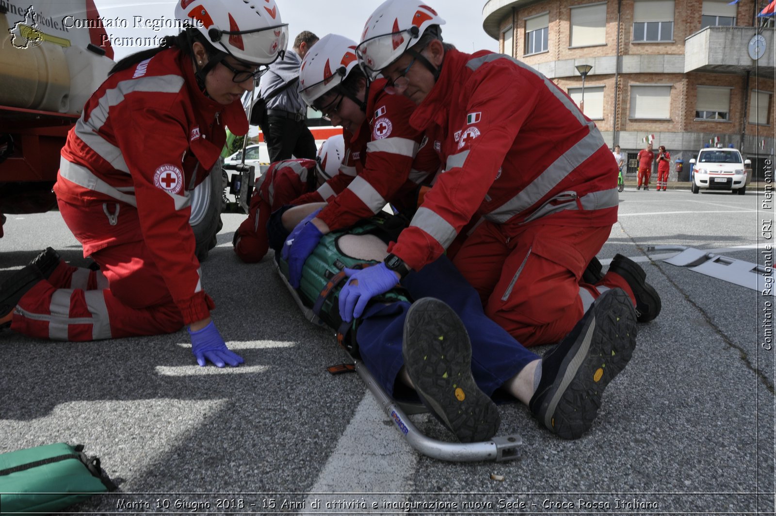 Manta 10 Giugno 2018 - 15 Anni di attivit e inaugurazione nuova Sede - Croce Rossa Italiana- Comitato Regionale del Piemonte