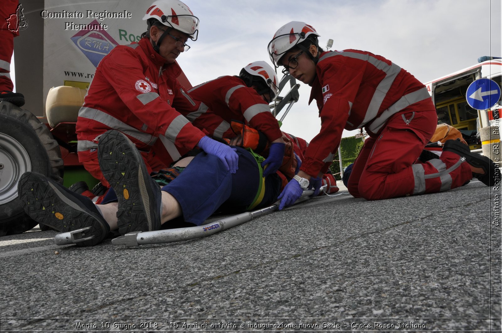 Manta 10 Giugno 2018 - 15 Anni di attivit e inaugurazione nuova Sede - Croce Rossa Italiana- Comitato Regionale del Piemonte