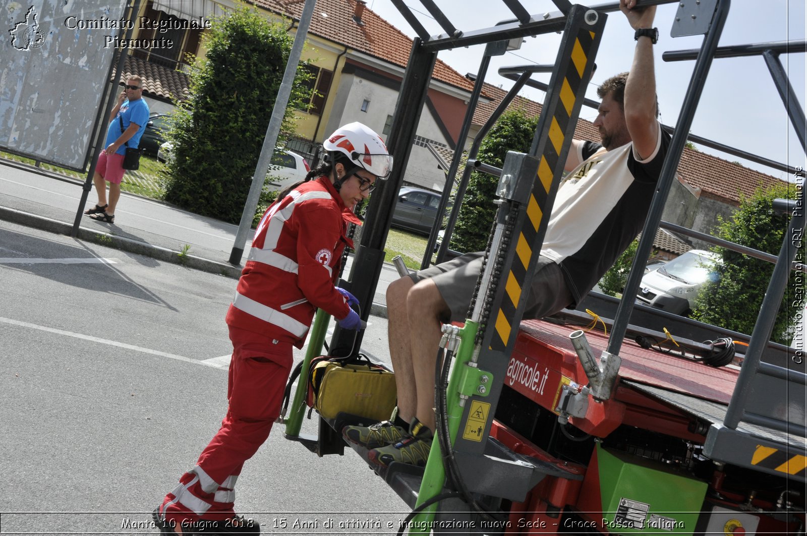 Manta 10 Giugno 2018 - 15 Anni di attivit e inaugurazione nuova Sede - Croce Rossa Italiana- Comitato Regionale del Piemonte