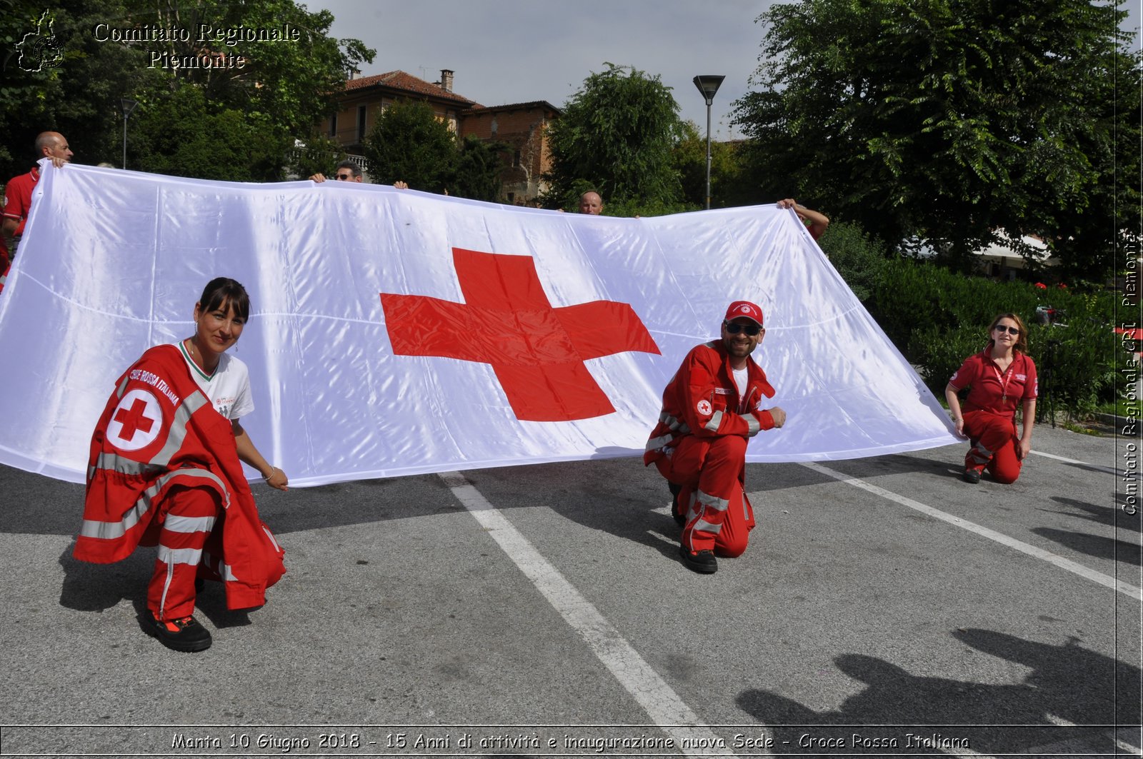 Manta 10 Giugno 2018 - 15 Anni di attivit e inaugurazione nuova Sede - Croce Rossa Italiana- Comitato Regionale del Piemonte