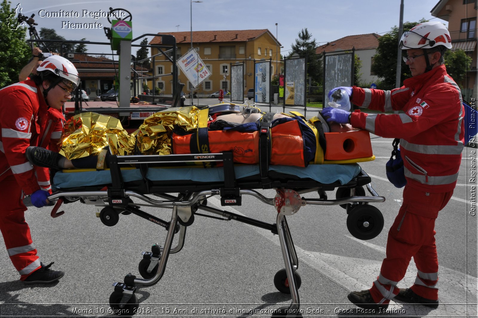 Manta 10 Giugno 2018 - 15 Anni di attivit e inaugurazione nuova Sede - Croce Rossa Italiana- Comitato Regionale del Piemonte