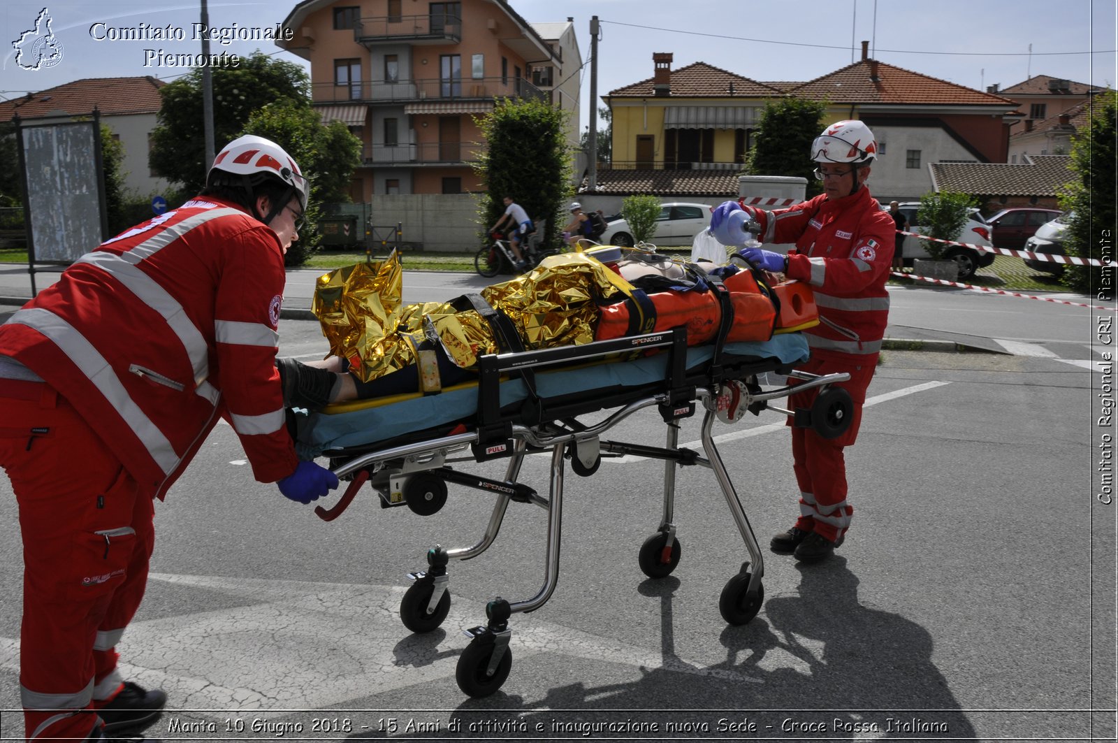 Manta 10 Giugno 2018 - 15 Anni di attivit e inaugurazione nuova Sede - Croce Rossa Italiana- Comitato Regionale del Piemonte