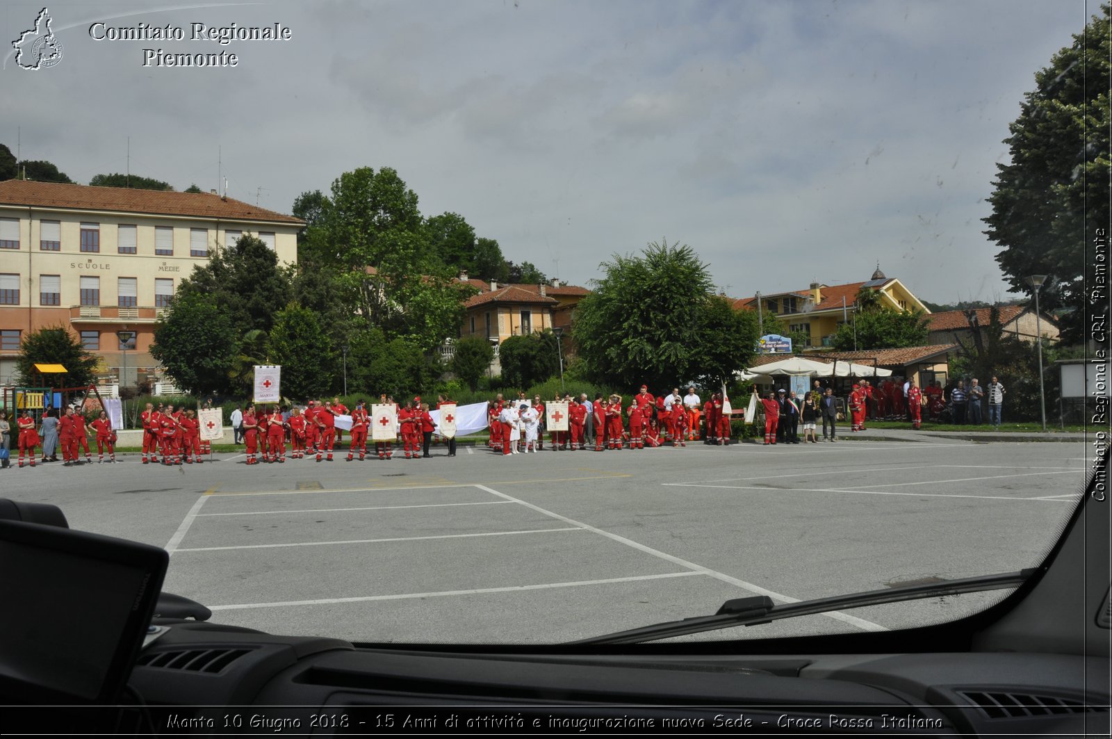 Manta 10 Giugno 2018 - 15 Anni di attivit e inaugurazione nuova Sede - Croce Rossa Italiana- Comitato Regionale del Piemonte