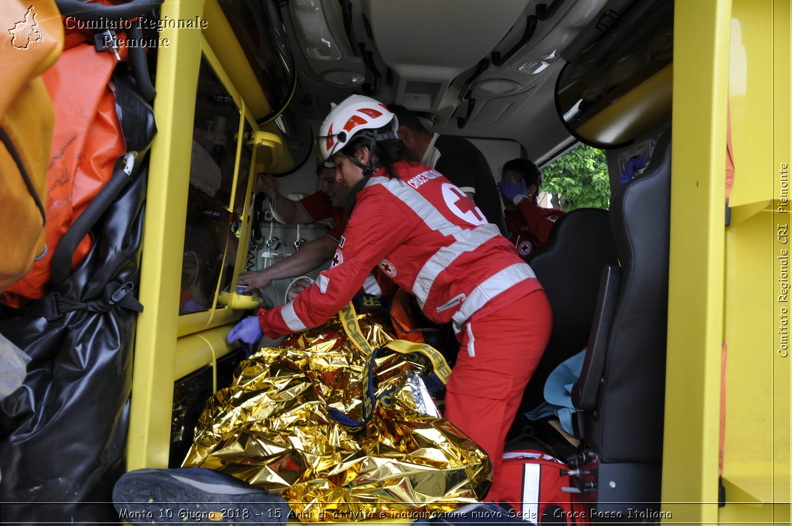 Manta 10 Giugno 2018 - 15 Anni di attivit e inaugurazione nuova Sede - Croce Rossa Italiana- Comitato Regionale del Piemonte