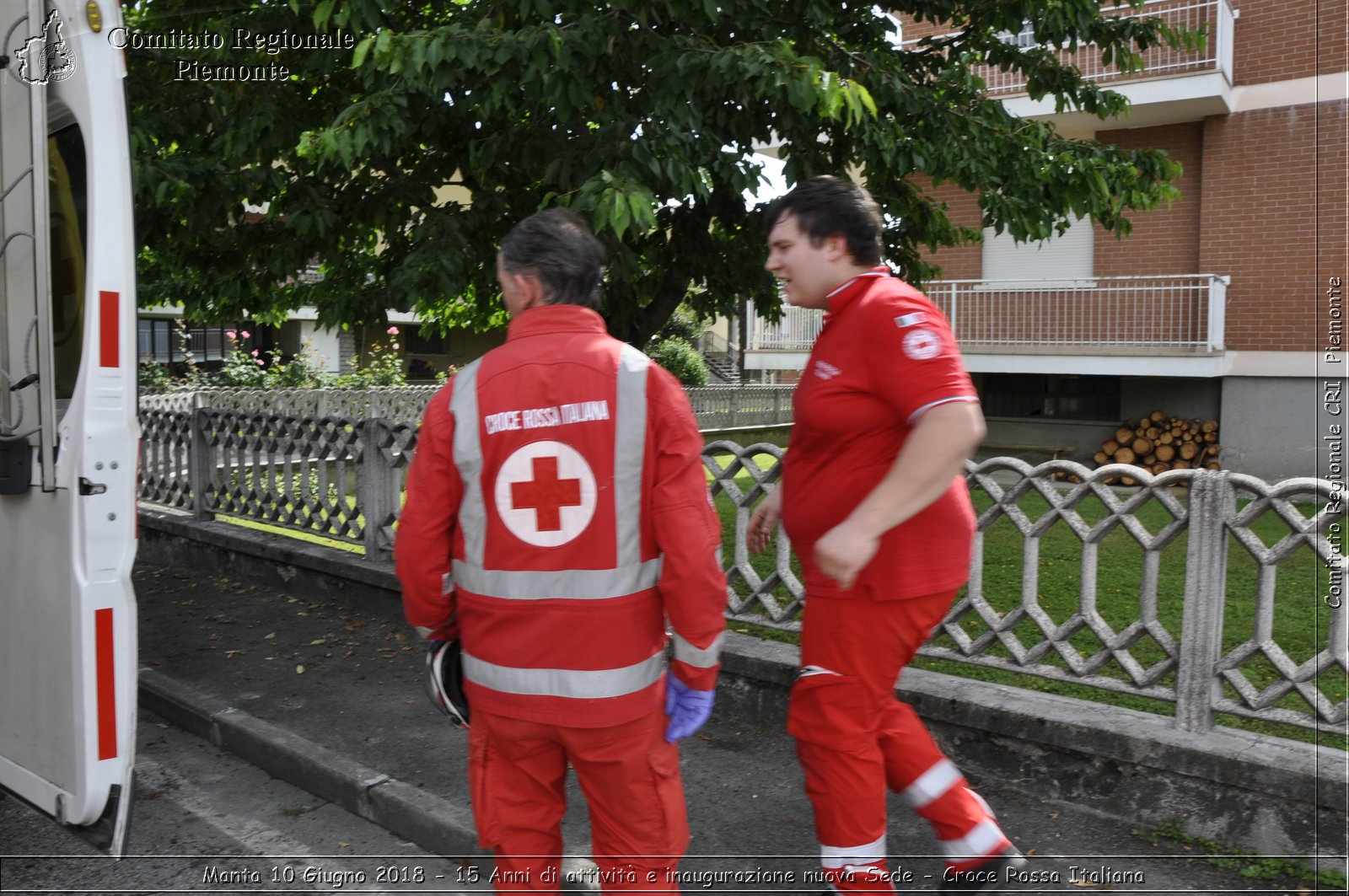 Manta 10 Giugno 2018 - 15 Anni di attivit e inaugurazione nuova Sede - Croce Rossa Italiana- Comitato Regionale del Piemonte