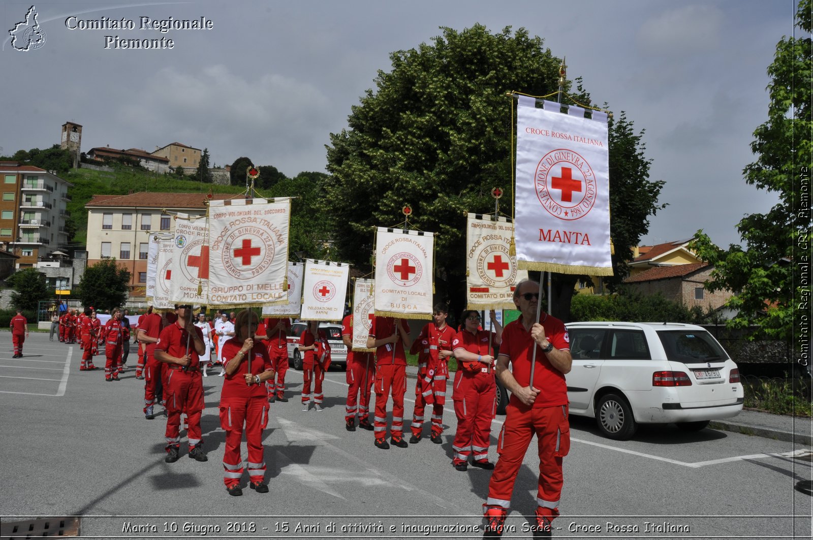 Manta 10 Giugno 2018 - 15 Anni di attivit e inaugurazione nuova Sede - Croce Rossa Italiana- Comitato Regionale del Piemonte