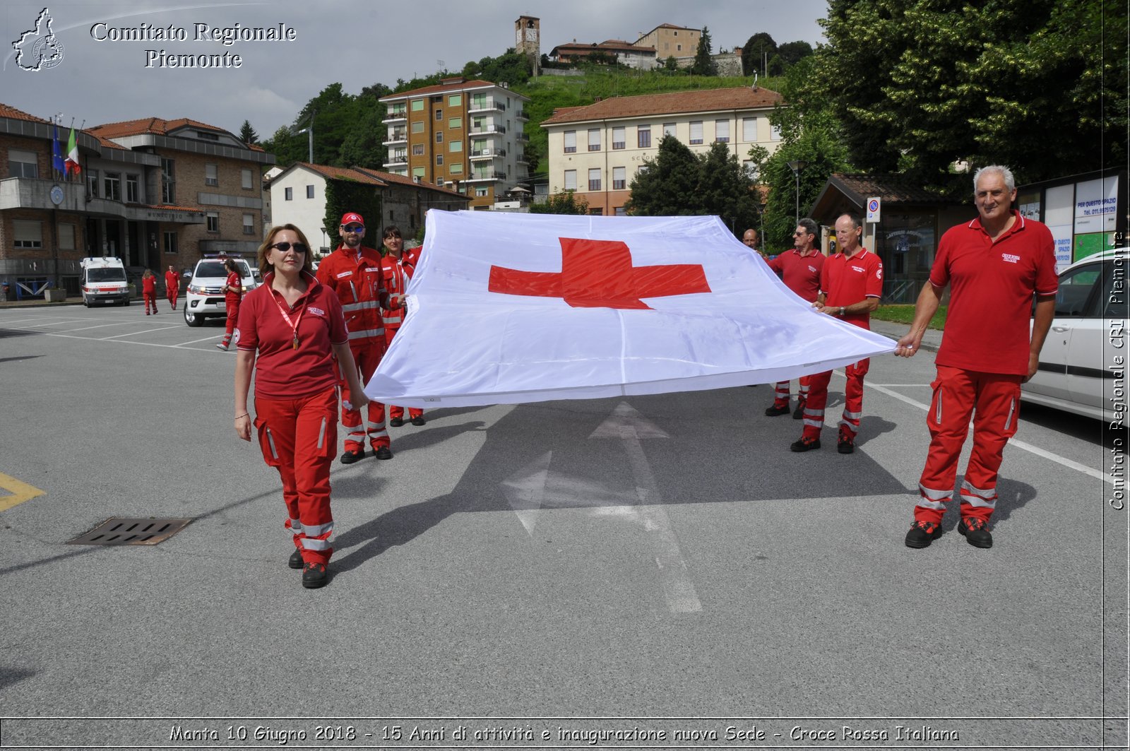 Manta 10 Giugno 2018 - 15 Anni di attivit e inaugurazione nuova Sede - Croce Rossa Italiana- Comitato Regionale del Piemonte