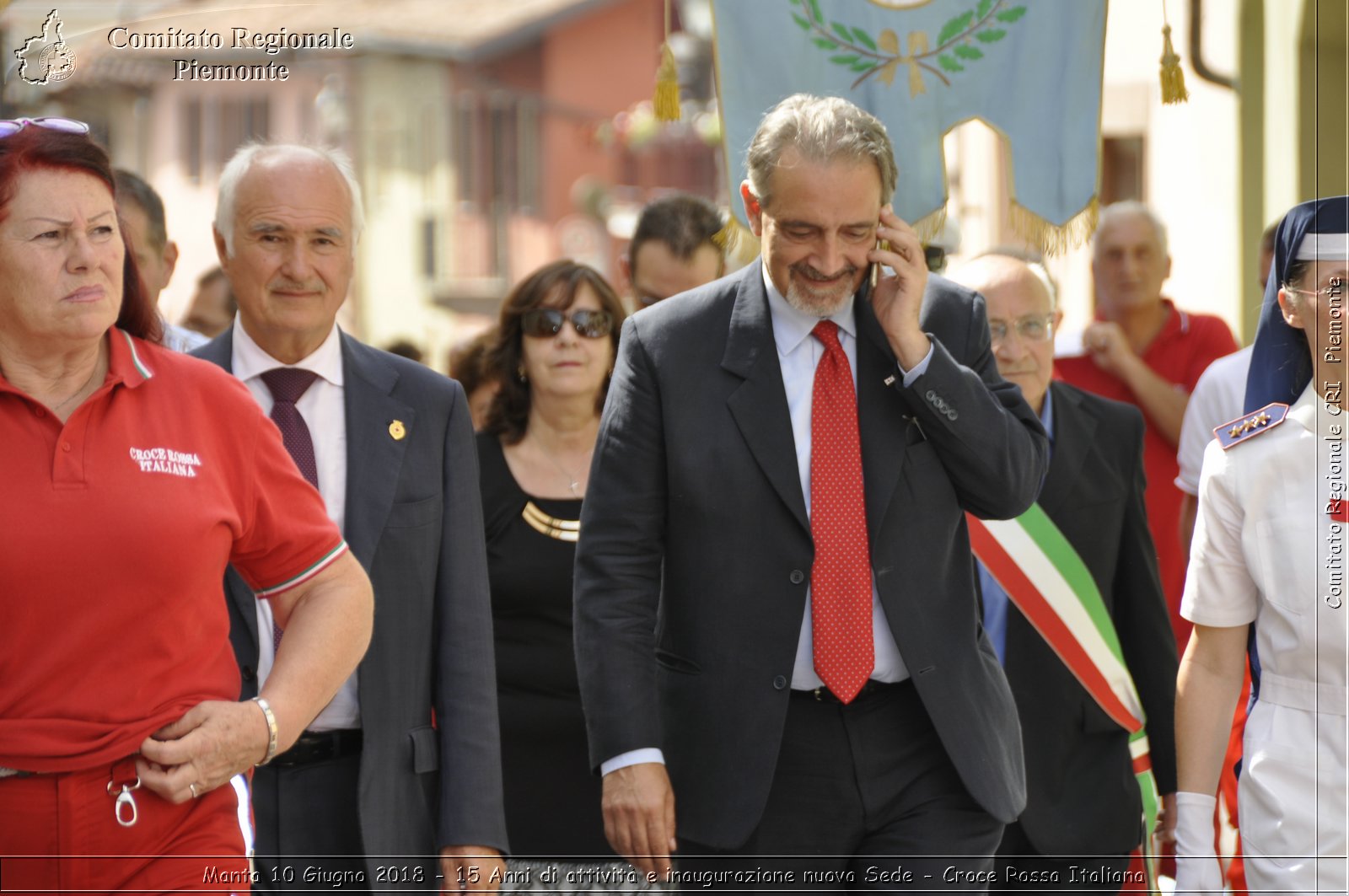 Manta 10 Giugno 2018 - 15 Anni di attivit e inaugurazione nuova Sede - Croce Rossa Italiana- Comitato Regionale del Piemonte