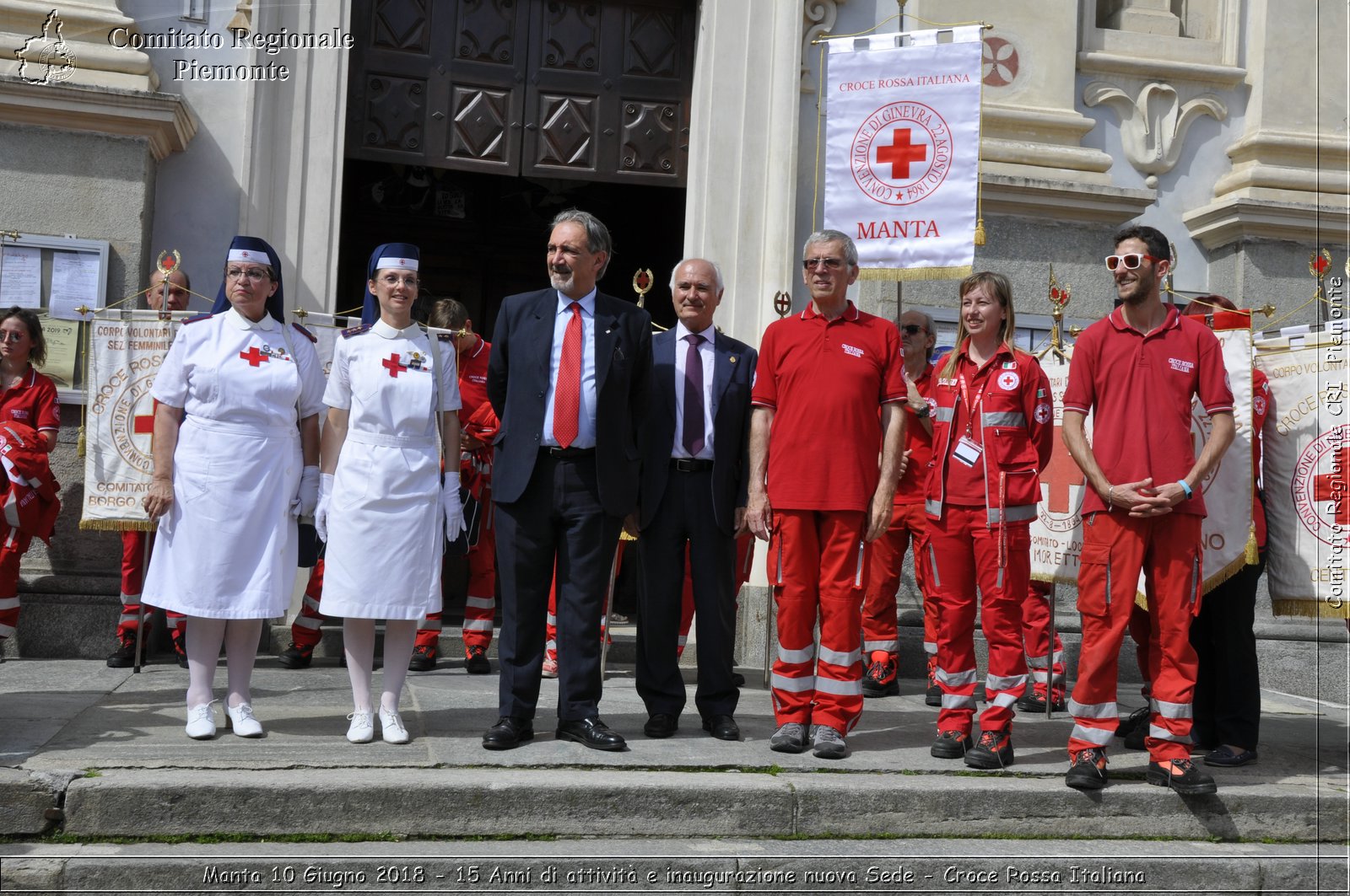 Manta 10 Giugno 2018 - 15 Anni di attivit e inaugurazione nuova Sede - Croce Rossa Italiana- Comitato Regionale del Piemonte