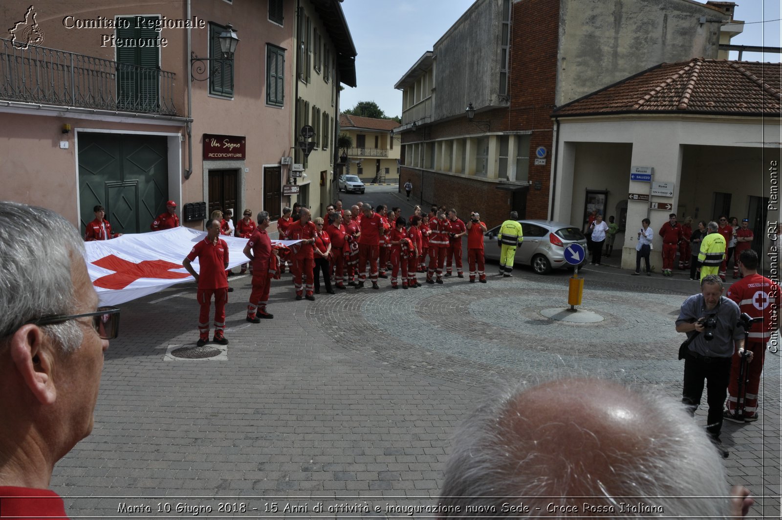 Manta 10 Giugno 2018 - 15 Anni di attivit e inaugurazione nuova Sede - Croce Rossa Italiana- Comitato Regionale del Piemonte