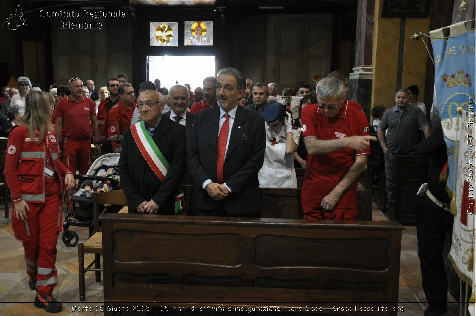 Manta 10 Giugno 2018 - 15 Anni di attivit e inaugurazione nuova Sede - Croce Rossa Italiana- Comitato Regionale del Piemonte