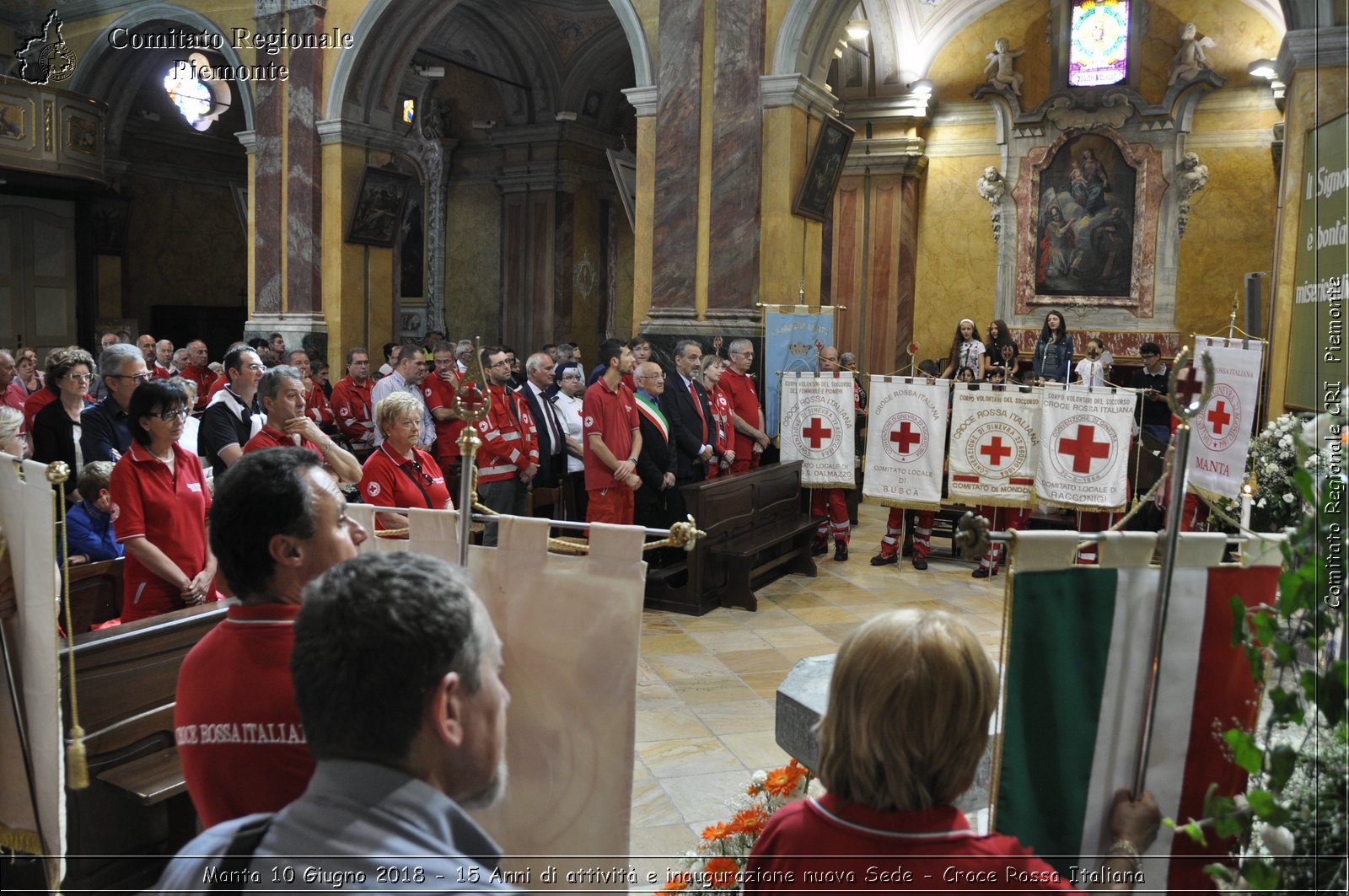 Manta 10 Giugno 2018 - 15 Anni di attivit e inaugurazione nuova Sede - Croce Rossa Italiana- Comitato Regionale del Piemonte