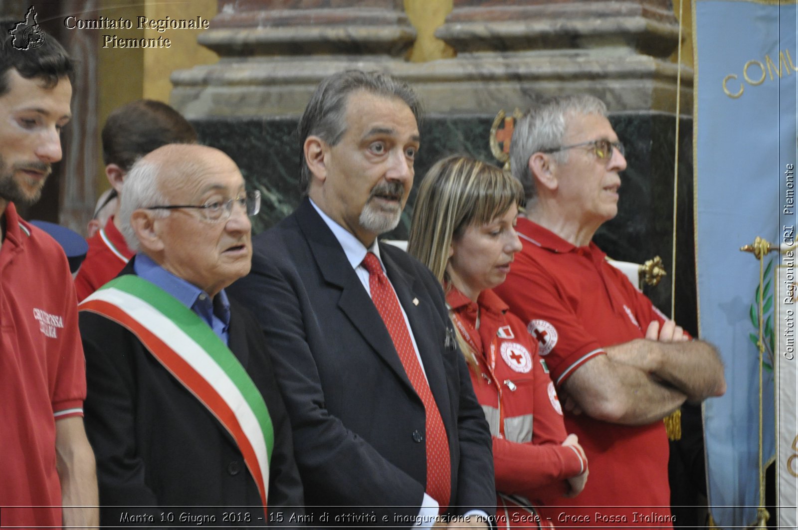 Manta 10 Giugno 2018 - 15 Anni di attivit e inaugurazione nuova Sede - Croce Rossa Italiana- Comitato Regionale del Piemonte