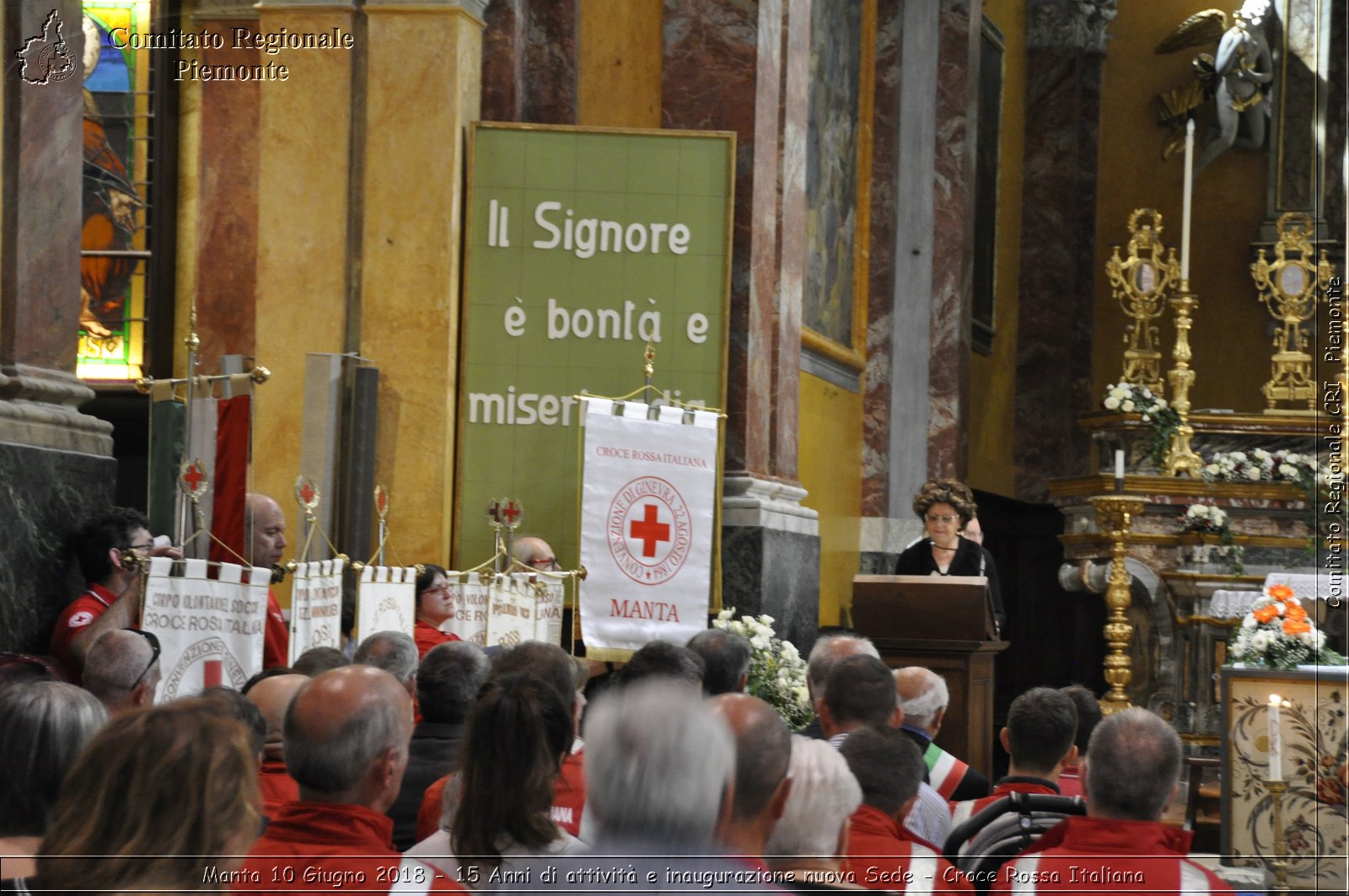 Manta 10 Giugno 2018 - 15 Anni di attivit e inaugurazione nuova Sede - Croce Rossa Italiana- Comitato Regionale del Piemonte