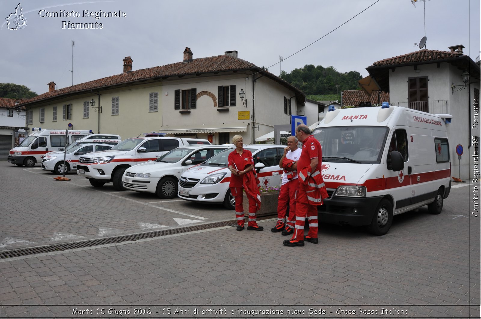 Manta 10 Giugno 2018 - 15 Anni di attivit e inaugurazione nuova Sede - Croce Rossa Italiana- Comitato Regionale del Piemonte