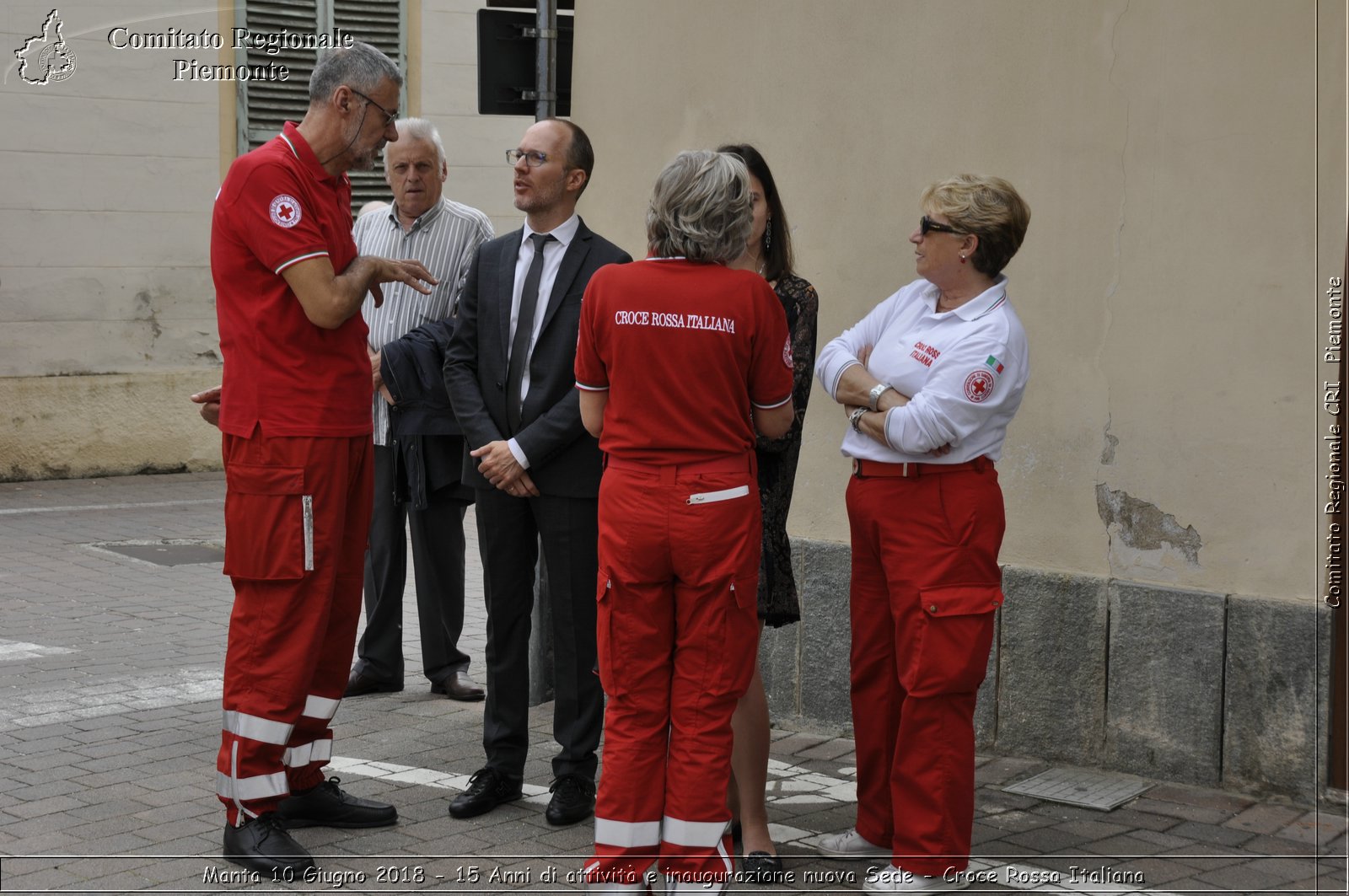 Manta 10 Giugno 2018 - 15 Anni di attivit e inaugurazione nuova Sede - Croce Rossa Italiana- Comitato Regionale del Piemonte