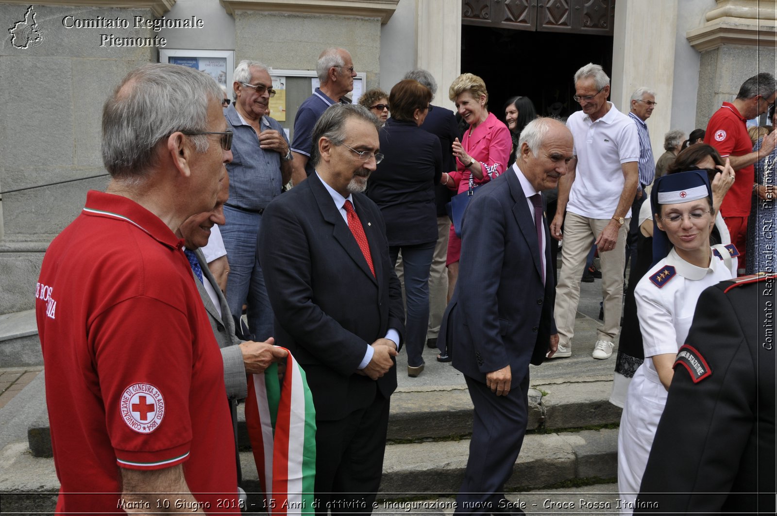 Manta 10 Giugno 2018 - 15 Anni di attivit e inaugurazione nuova Sede - Croce Rossa Italiana- Comitato Regionale del Piemonte