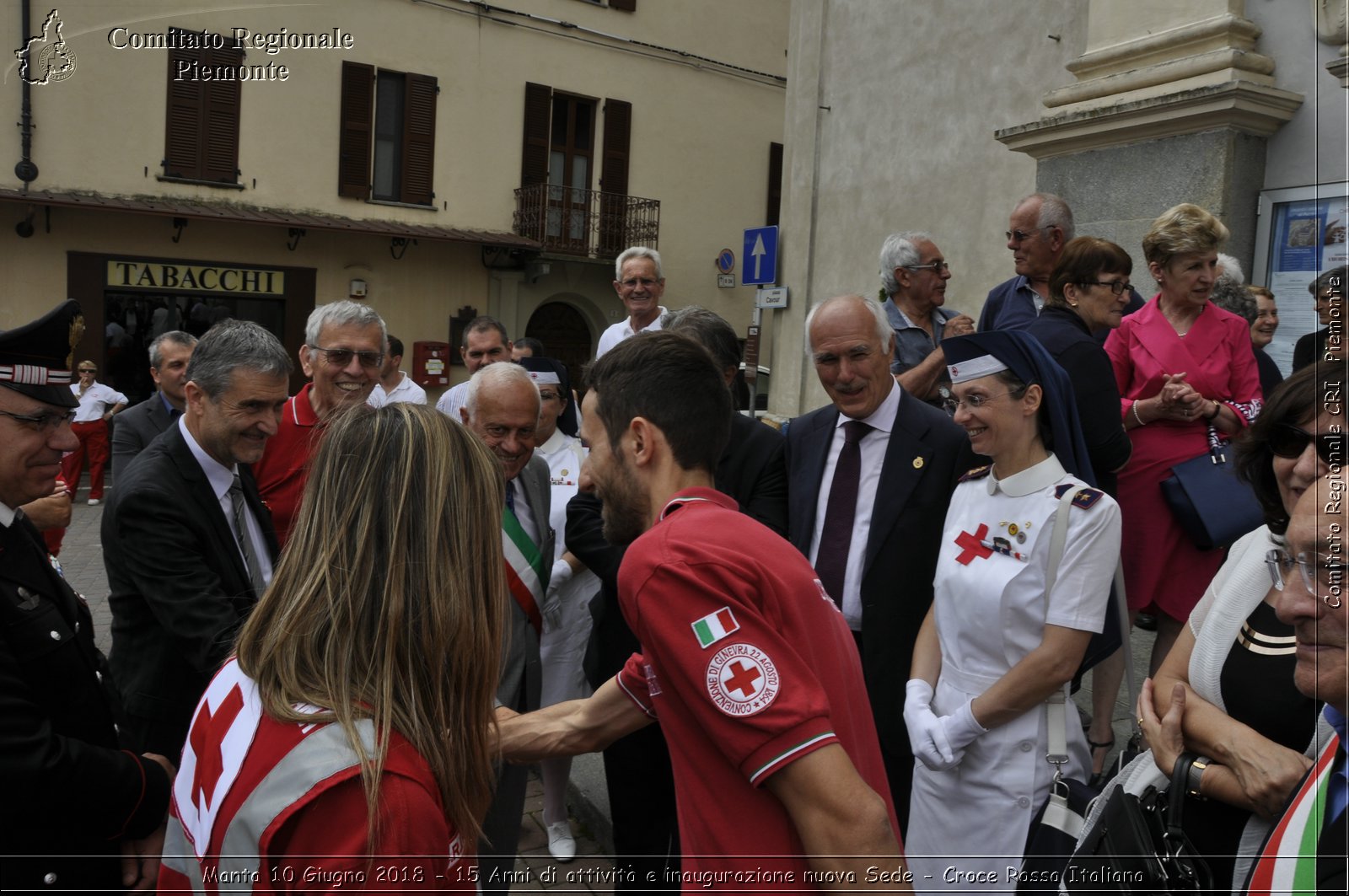 Manta 10 Giugno 2018 - 15 Anni di attivit e inaugurazione nuova Sede - Croce Rossa Italiana- Comitato Regionale del Piemonte