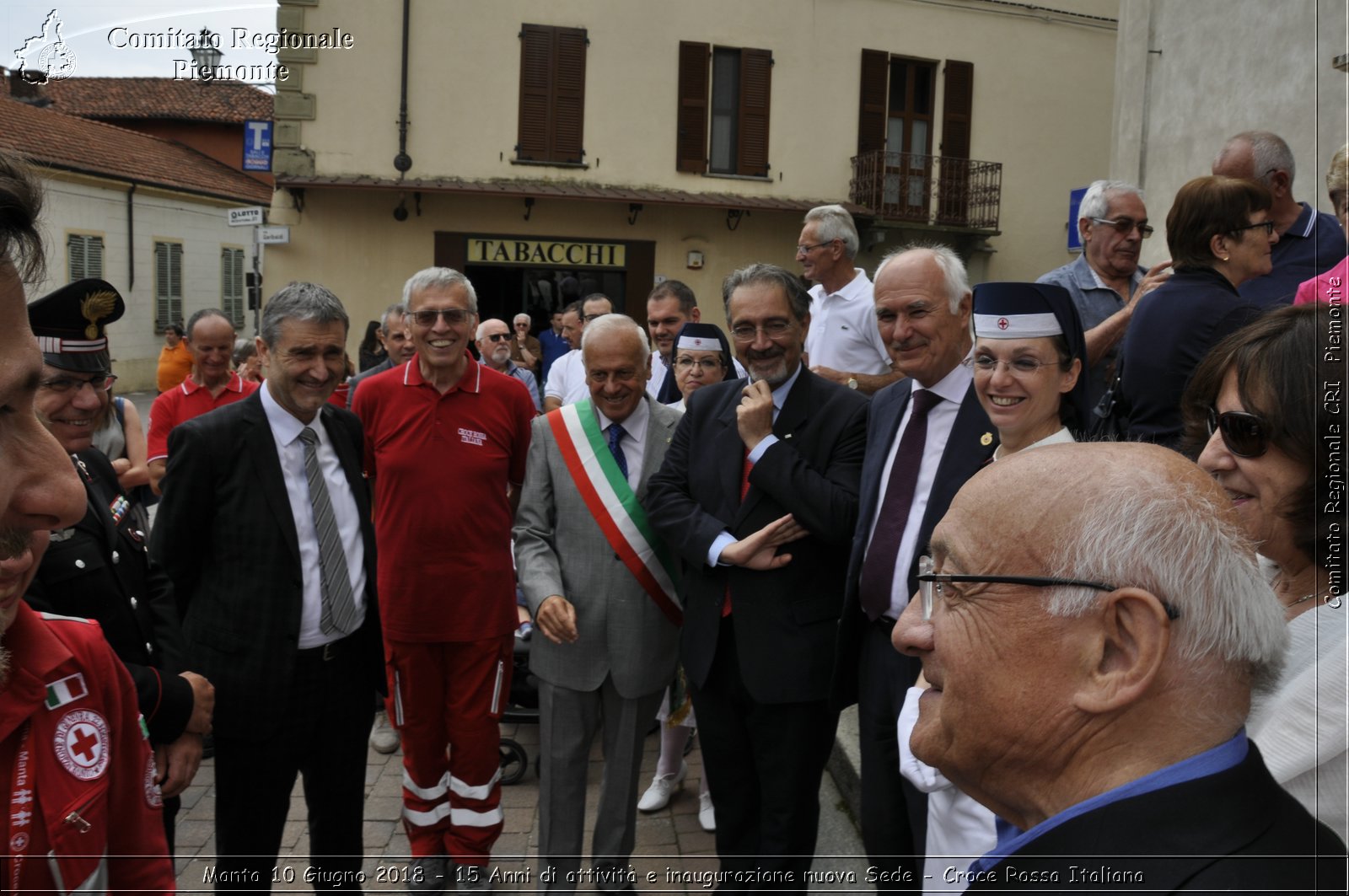 Manta 10 Giugno 2018 - 15 Anni di attivit e inaugurazione nuova Sede - Croce Rossa Italiana- Comitato Regionale del Piemonte