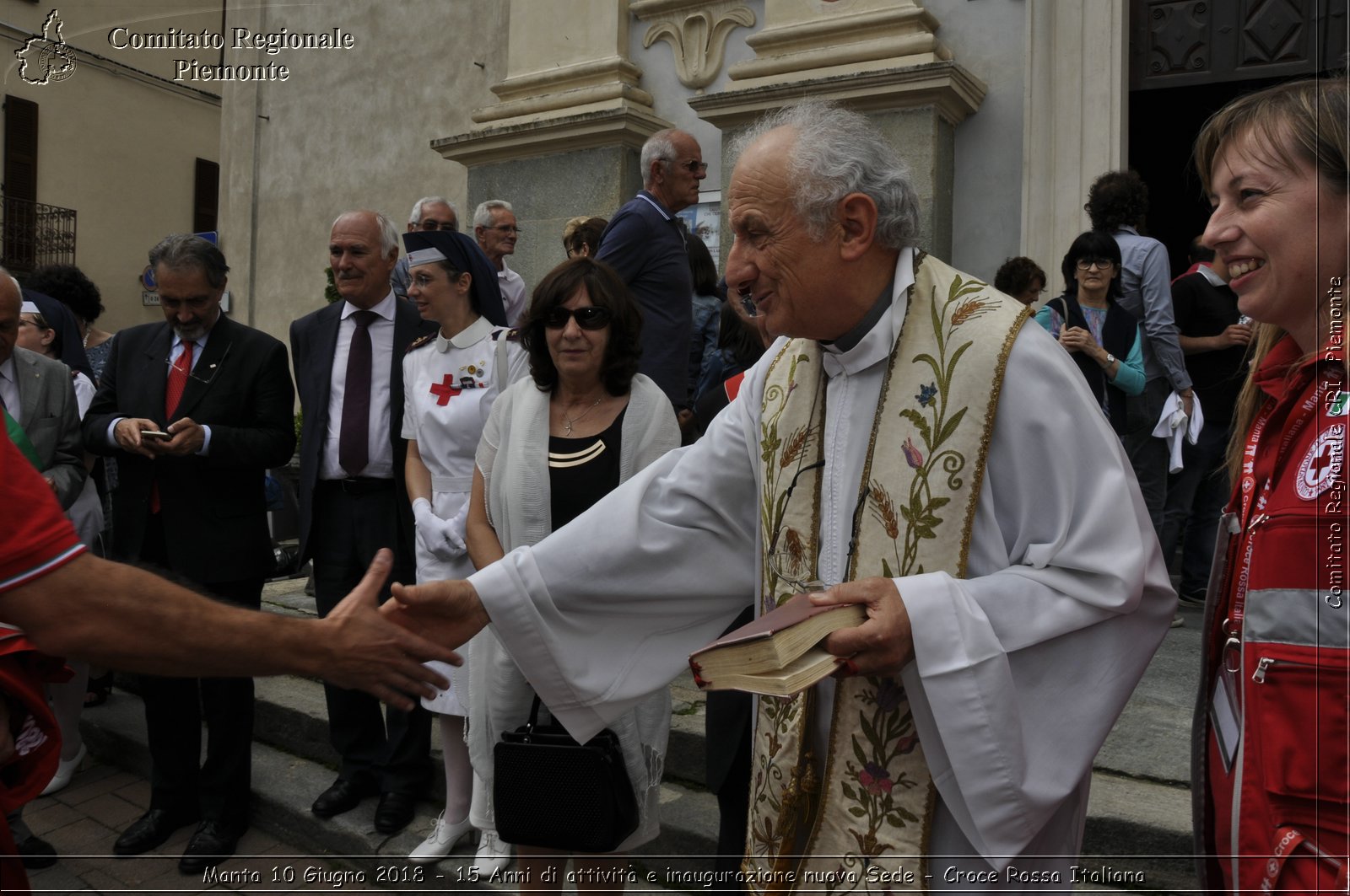 Manta 10 Giugno 2018 - 15 Anni di attivit e inaugurazione nuova Sede - Croce Rossa Italiana- Comitato Regionale del Piemonte