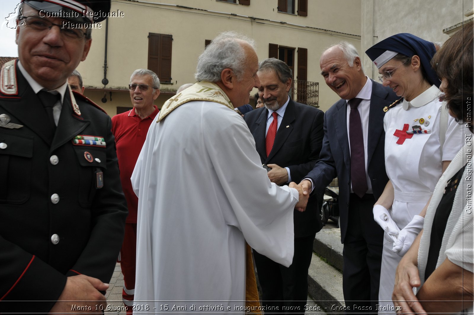 Manta 10 Giugno 2018 - 15 Anni di attivit e inaugurazione nuova Sede - Croce Rossa Italiana- Comitato Regionale del Piemonte