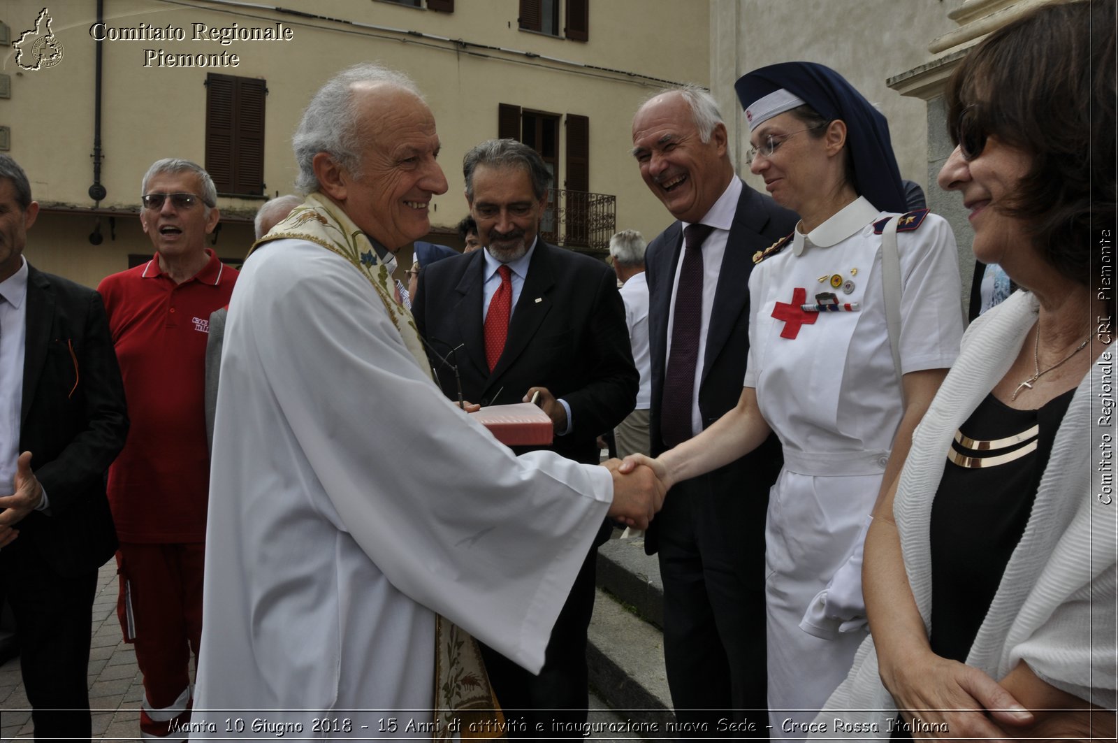 Manta 10 Giugno 2018 - 15 Anni di attivit e inaugurazione nuova Sede - Croce Rossa Italiana- Comitato Regionale del Piemonte