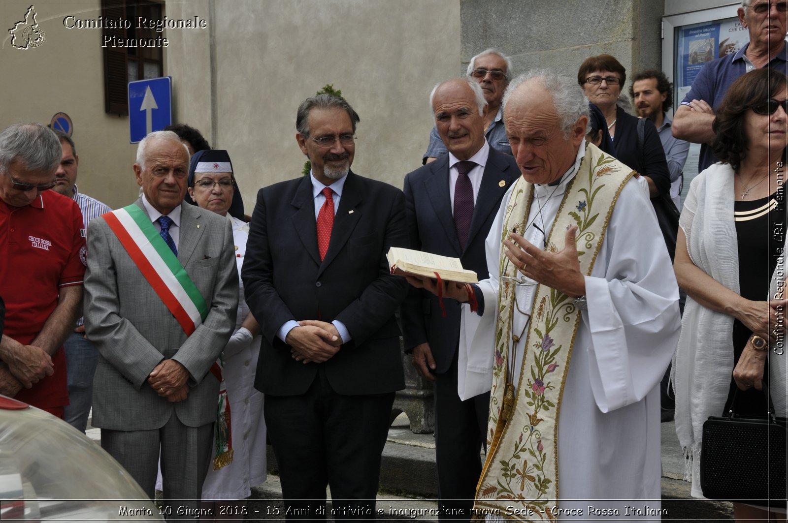 Manta 10 Giugno 2018 - 15 Anni di attivit e inaugurazione nuova Sede - Croce Rossa Italiana- Comitato Regionale del Piemonte