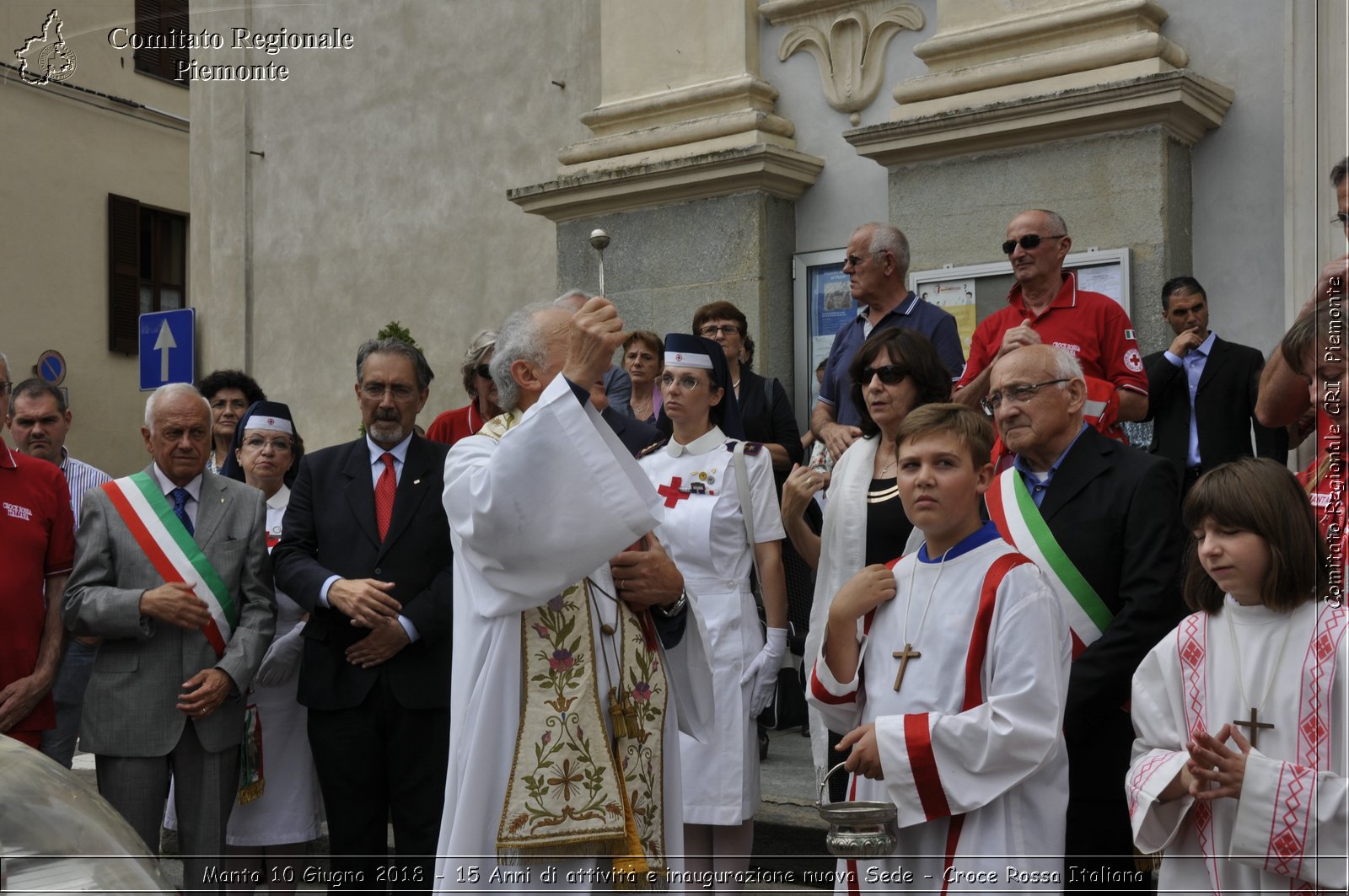 Manta 10 Giugno 2018 - 15 Anni di attivit e inaugurazione nuova Sede - Croce Rossa Italiana- Comitato Regionale del Piemonte