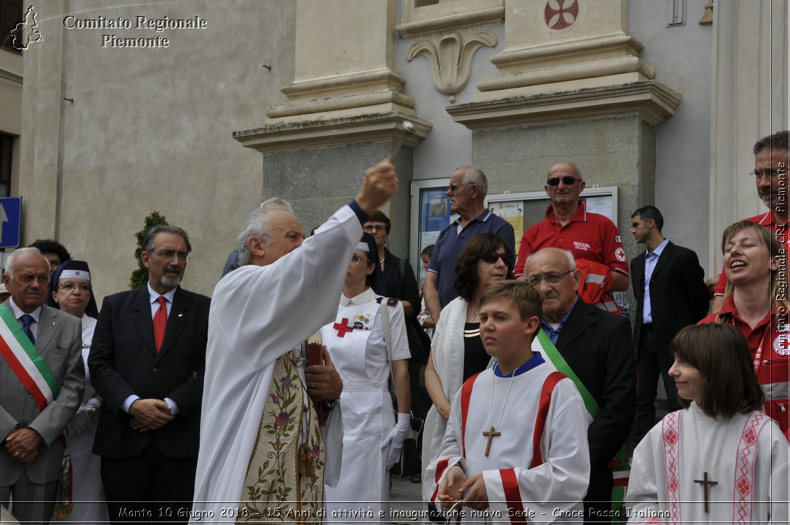 Manta 10 Giugno 2018 - 15 Anni di attivit e inaugurazione nuova Sede - Croce Rossa Italiana- Comitato Regionale del Piemonte