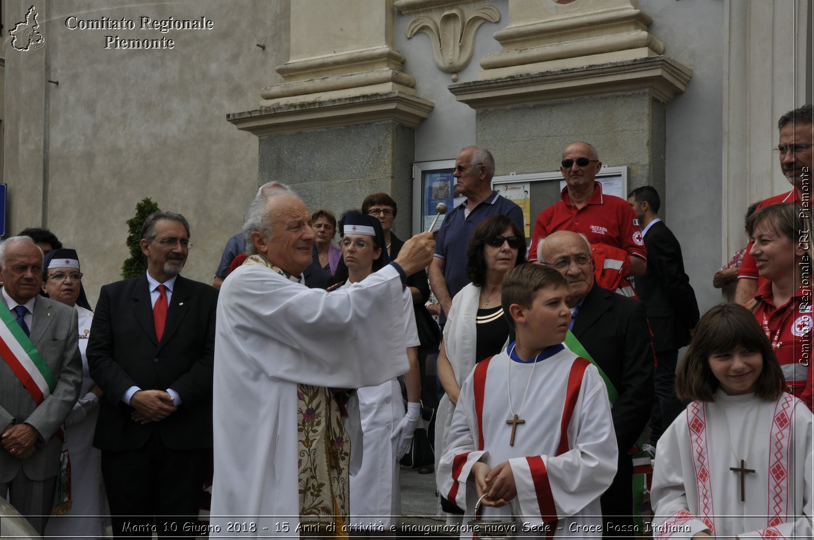 Manta 10 Giugno 2018 - 15 Anni di attivit e inaugurazione nuova Sede - Croce Rossa Italiana- Comitato Regionale del Piemonte