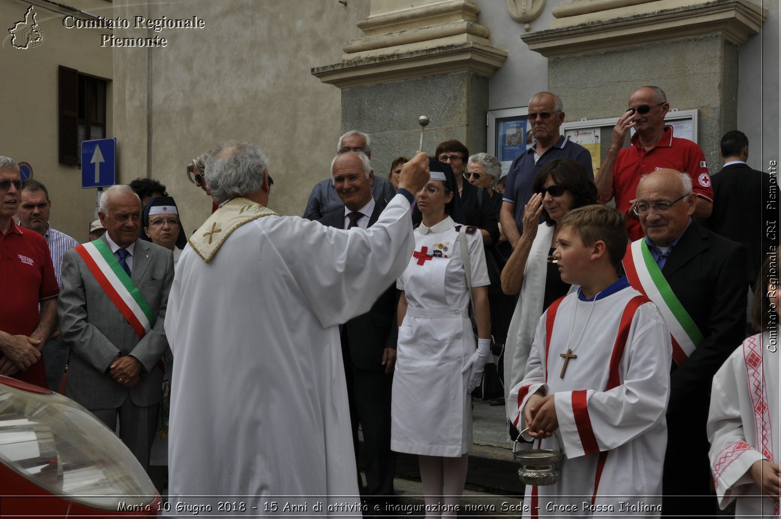 Manta 10 Giugno 2018 - 15 Anni di attivit e inaugurazione nuova Sede - Croce Rossa Italiana- Comitato Regionale del Piemonte