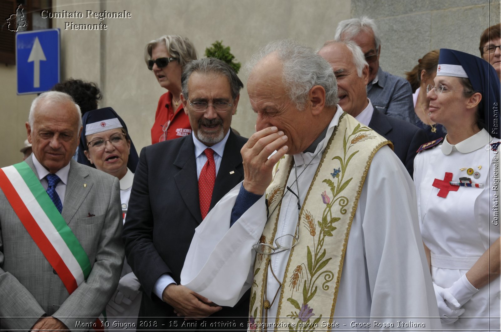 Manta 10 Giugno 2018 - 15 Anni di attivit e inaugurazione nuova Sede - Croce Rossa Italiana- Comitato Regionale del Piemonte