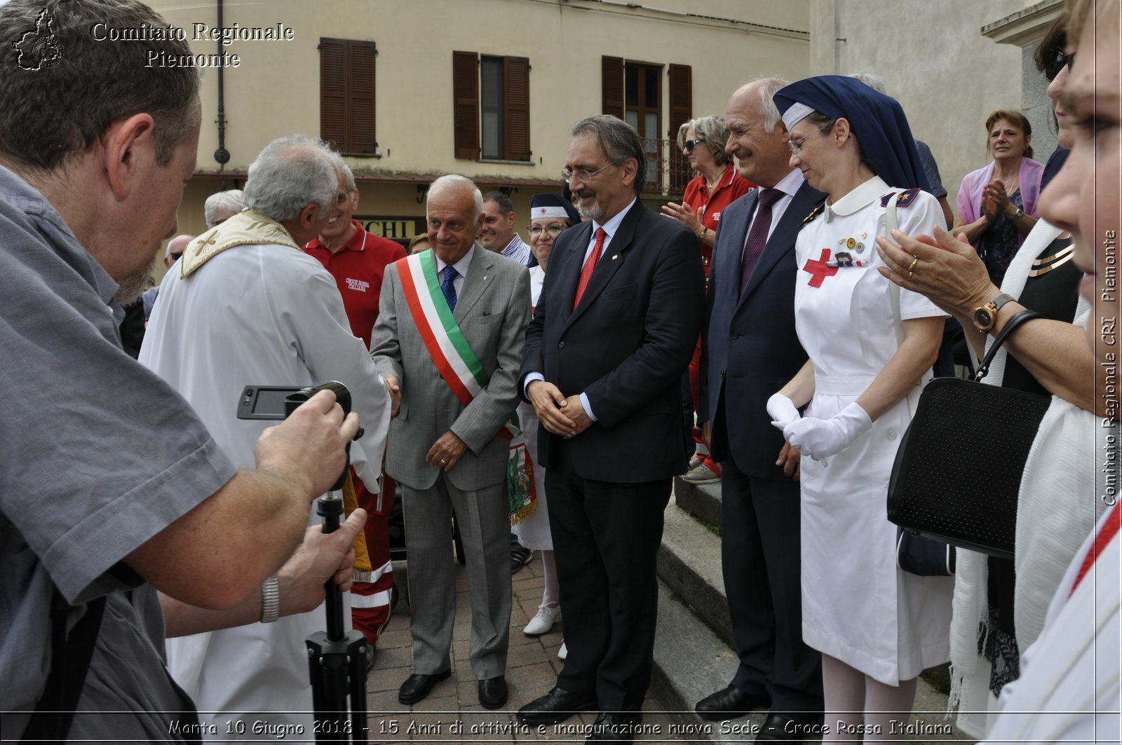 Manta 10 Giugno 2018 - 15 Anni di attivit e inaugurazione nuova Sede - Croce Rossa Italiana- Comitato Regionale del Piemonte