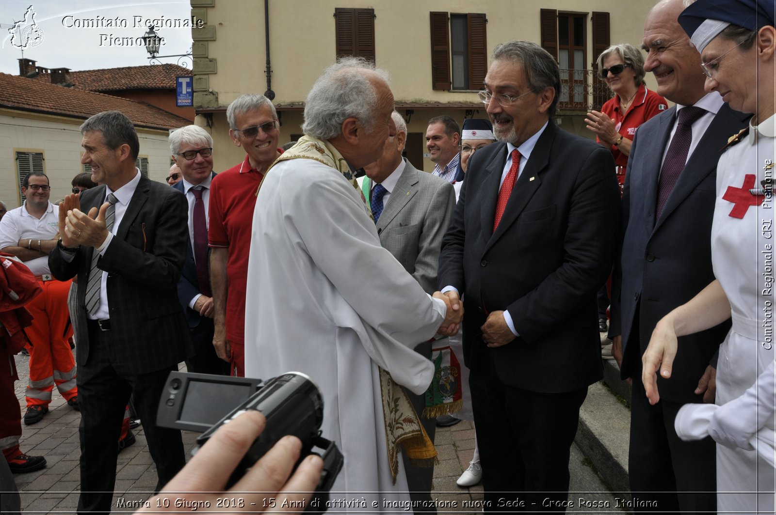 Manta 10 Giugno 2018 - 15 Anni di attivit e inaugurazione nuova Sede - Croce Rossa Italiana- Comitato Regionale del Piemonte