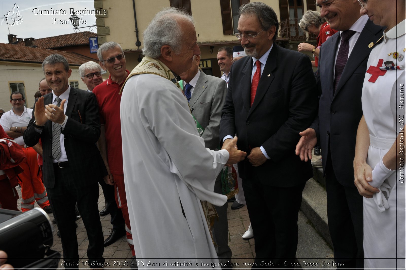 Manta 10 Giugno 2018 - 15 Anni di attivit e inaugurazione nuova Sede - Croce Rossa Italiana- Comitato Regionale del Piemonte