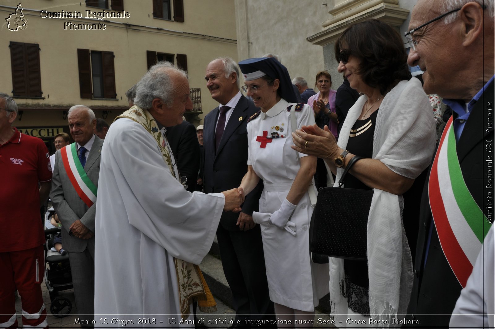 Manta 10 Giugno 2018 - 15 Anni di attivit e inaugurazione nuova Sede - Croce Rossa Italiana- Comitato Regionale del Piemonte