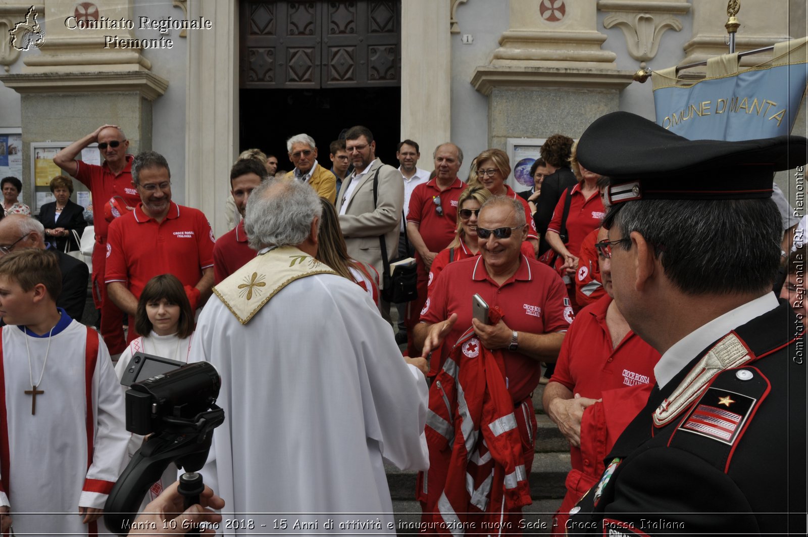 Manta 10 Giugno 2018 - 15 Anni di attivit e inaugurazione nuova Sede - Croce Rossa Italiana- Comitato Regionale del Piemonte