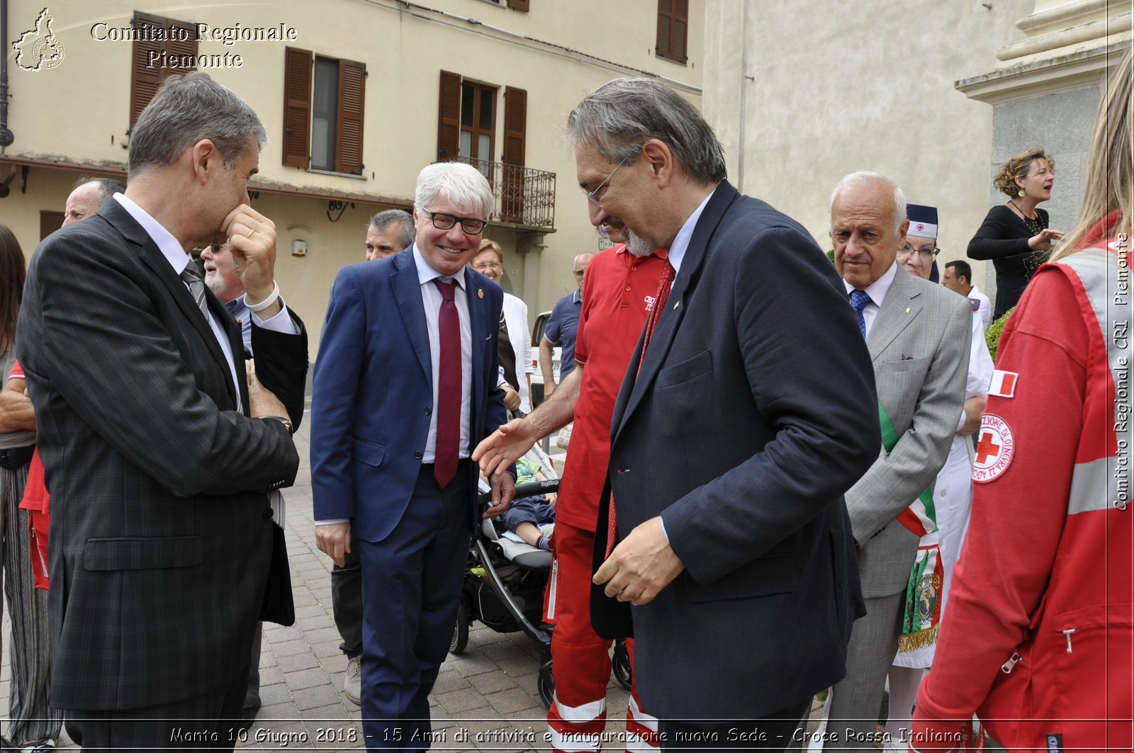 Manta 10 Giugno 2018 - 15 Anni di attivit e inaugurazione nuova Sede - Croce Rossa Italiana- Comitato Regionale del Piemonte