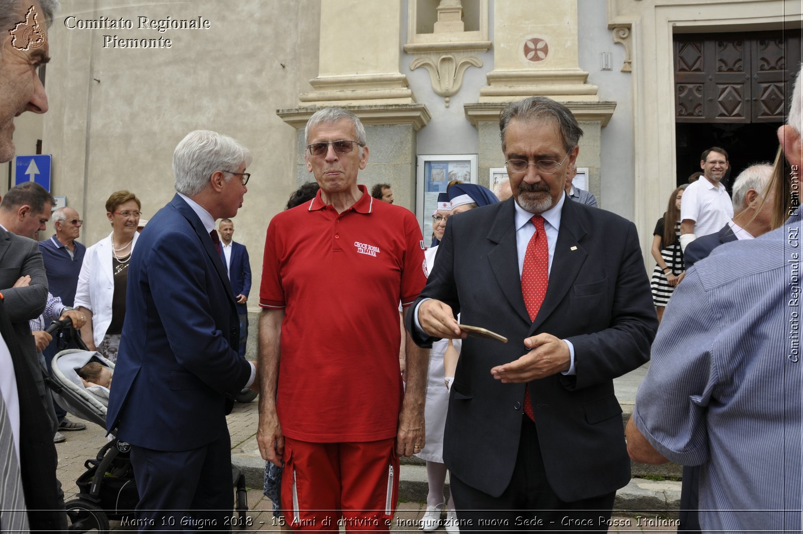 Manta 10 Giugno 2018 - 15 Anni di attivit e inaugurazione nuova Sede - Croce Rossa Italiana- Comitato Regionale del Piemonte