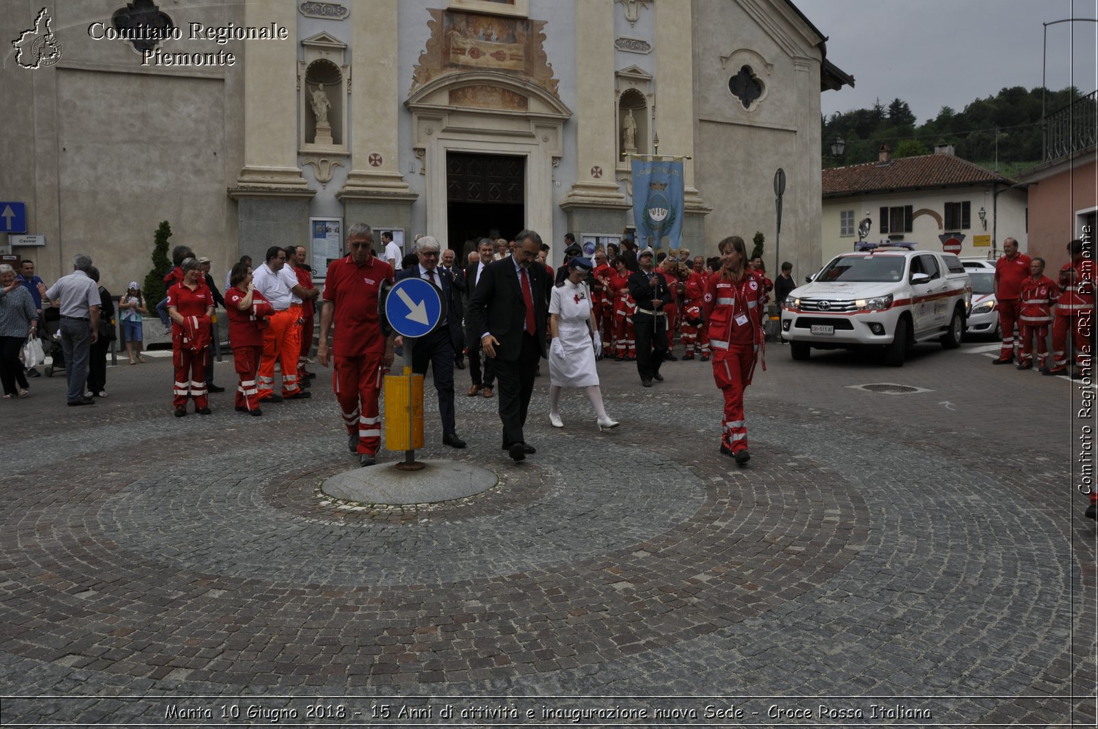 Manta 10 Giugno 2018 - 15 Anni di attivit e inaugurazione nuova Sede - Croce Rossa Italiana- Comitato Regionale del Piemonte