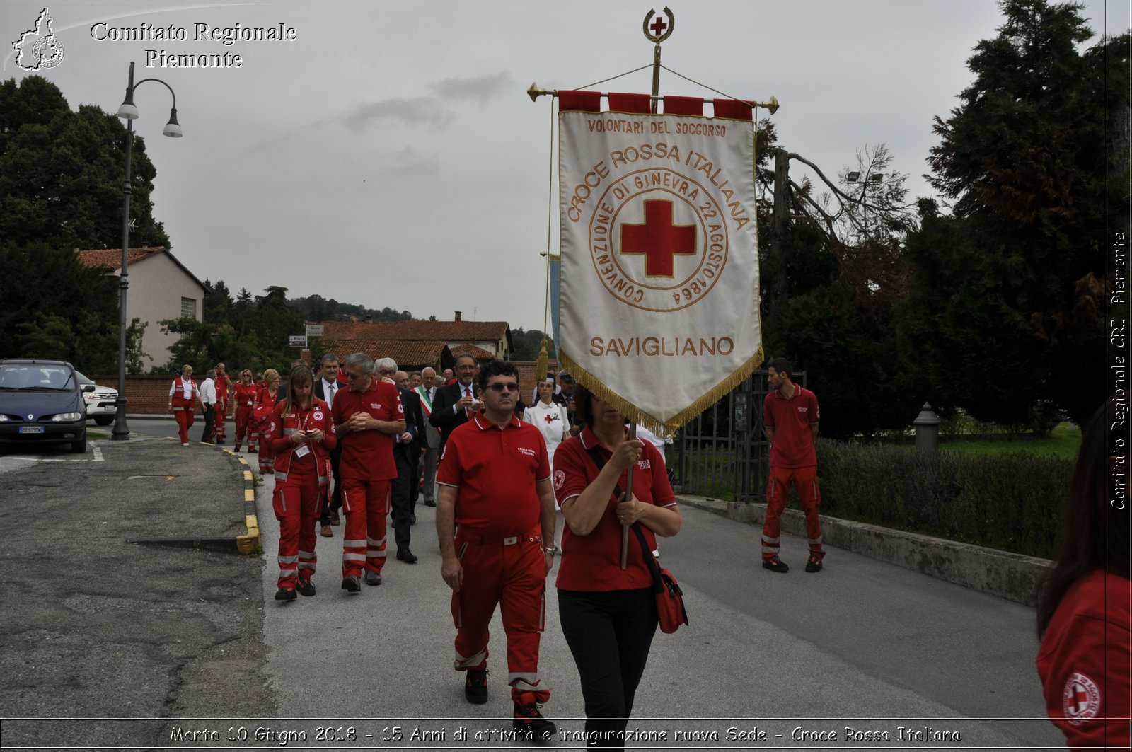 Manta 10 Giugno 2018 - 15 Anni di attivit e inaugurazione nuova Sede - Croce Rossa Italiana- Comitato Regionale del Piemonte