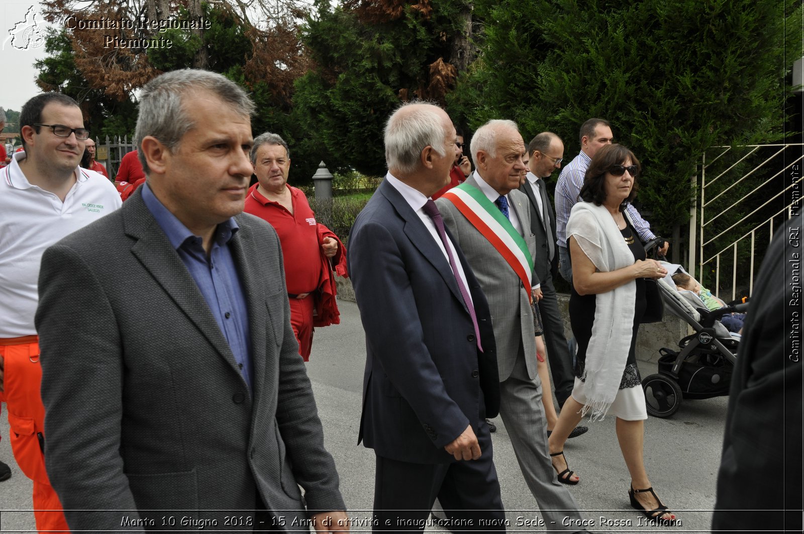 Manta 10 Giugno 2018 - 15 Anni di attivit e inaugurazione nuova Sede - Croce Rossa Italiana- Comitato Regionale del Piemonte