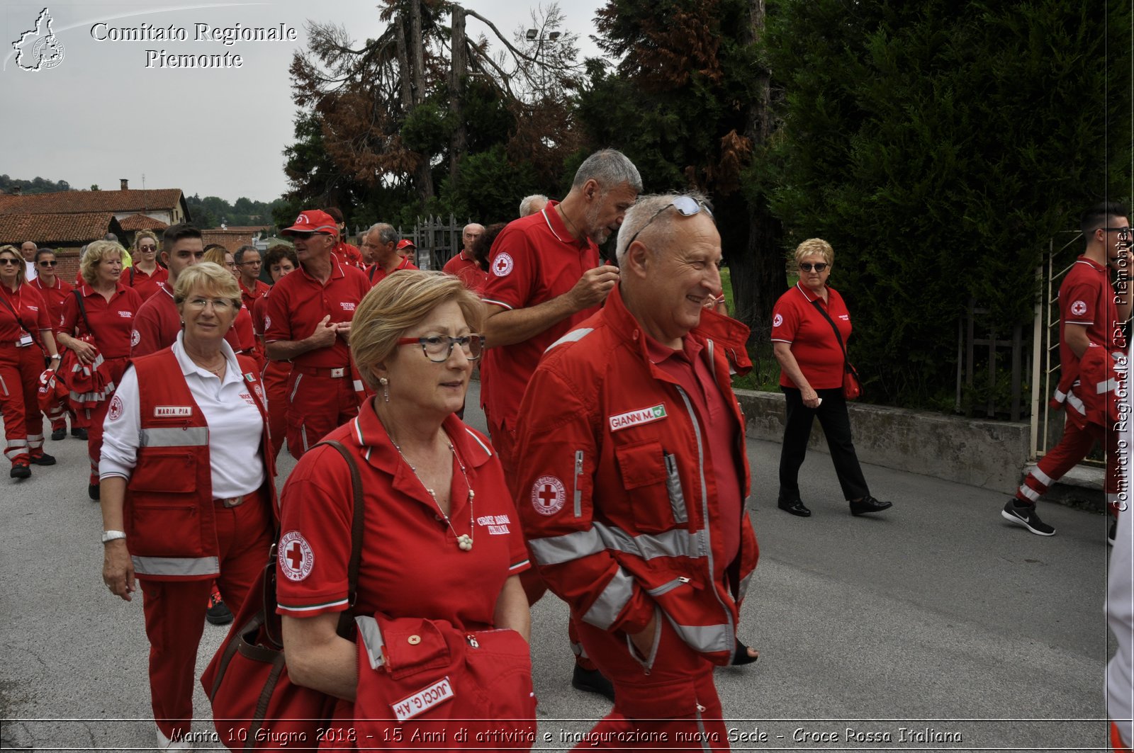 Manta 10 Giugno 2018 - 15 Anni di attivit e inaugurazione nuova Sede - Croce Rossa Italiana- Comitato Regionale del Piemonte