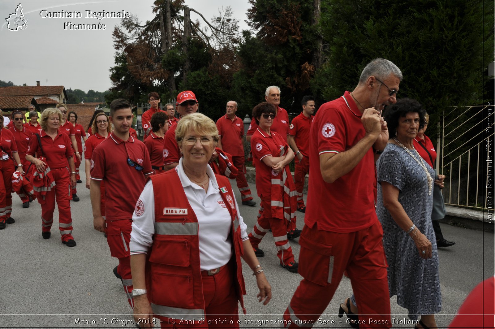 Manta 10 Giugno 2018 - 15 Anni di attivit e inaugurazione nuova Sede - Croce Rossa Italiana- Comitato Regionale del Piemonte