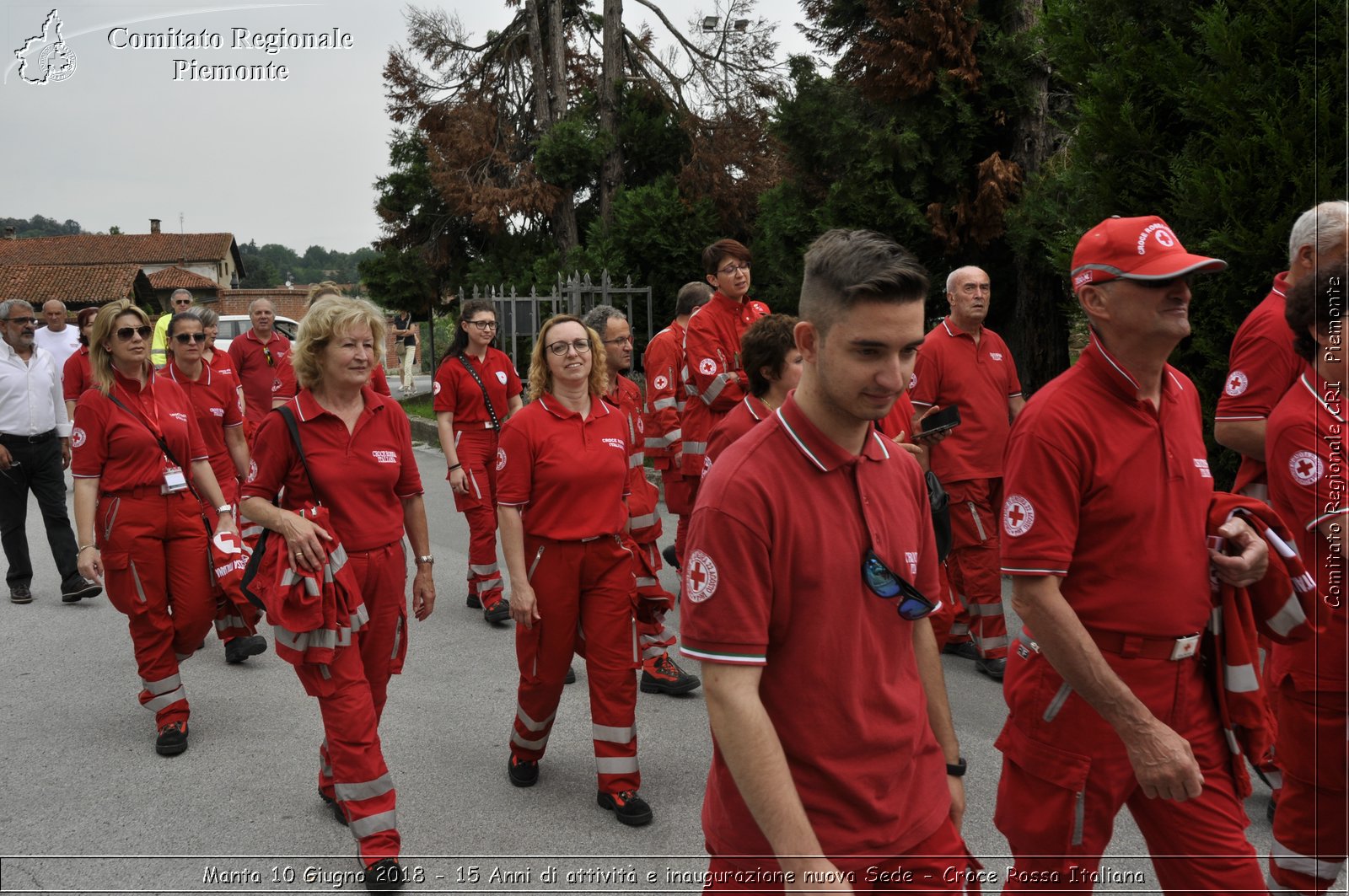 Manta 10 Giugno 2018 - 15 Anni di attivit e inaugurazione nuova Sede - Croce Rossa Italiana- Comitato Regionale del Piemonte