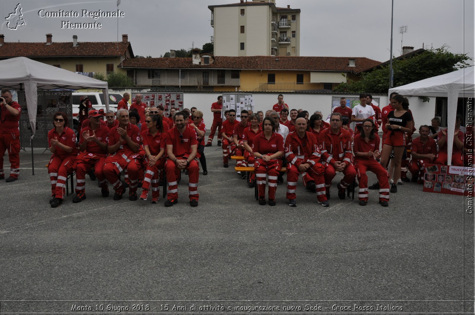 Manta 10 Giugno 2018 - 15 Anni di attivit e inaugurazione nuova Sede - Croce Rossa Italiana- Comitato Regionale del Piemonte