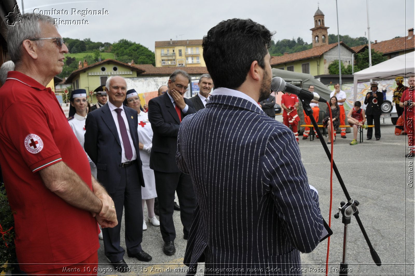 Manta 10 Giugno 2018 - 15 Anni di attivit e inaugurazione nuova Sede - Croce Rossa Italiana- Comitato Regionale del Piemonte